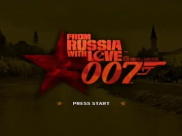 007 From Russia With Love (USA) screen shot title